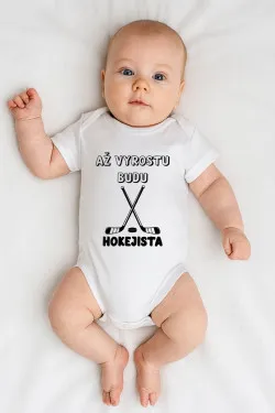 Kojenecké body - AŽ VYROSTU BUDU HOKEJISTA