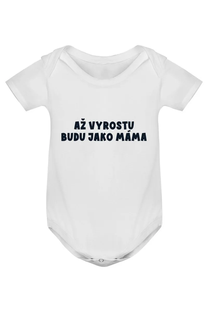 Kojenecké body - AŽ VYROSTU BUDU JAKO MÁMA Kojenecké body - AŽ VYROSTU BUDU JAKO MÁMA