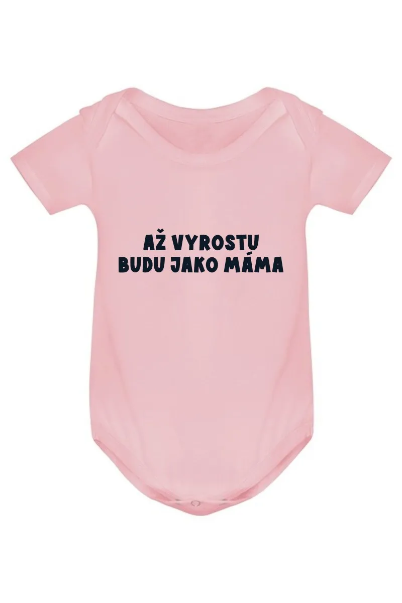 Kojenecké body - AŽ VYROSTU BUDU JAKO MÁMA Kojenecké body - AŽ VYROSTU BUDU JAKO MÁMA