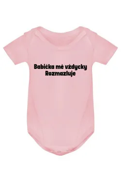 Kojenecké body - BABIČKA MĚ VŽDYCKY ROZMAZLUJE