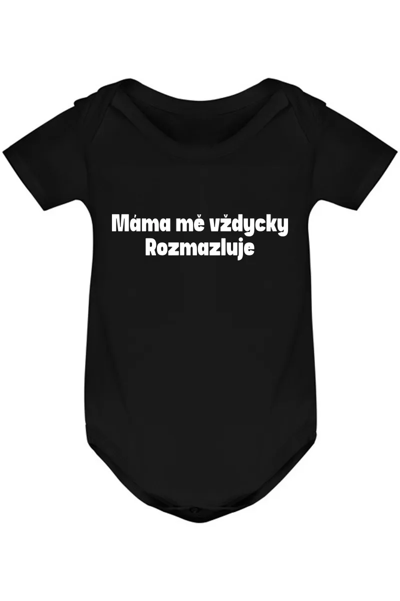 Kojenecké body - MÁMA MĚ VŽDYCKY ROZMAZLUJE