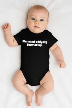 Kojenecké body - MÁMA MĚ VŽDYCKY ROZMAZLUJE