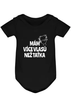Kojenecké body - MÁM VÍCE VLASŮ NEŽ TAŤKA