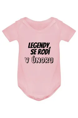 Kojenecké body - LEGENDY SE RODÍ V ÚNORU