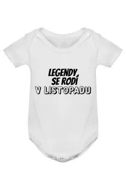 Kojenecké body - LEGENDY SE RODÍ V LISTUPADU