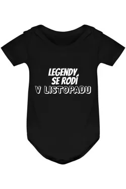 Kojenecké body - LEGENDY SE RODÍ V LISTUPADU
