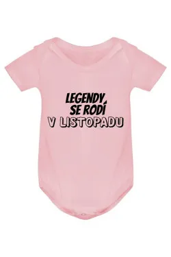 Kojenecké body - LEGENDY SE RODÍ V LISTUPADU