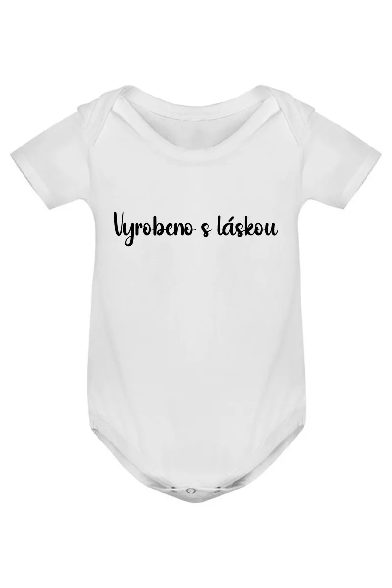 Kojenecké body - VYROBENO S LÁSKOU