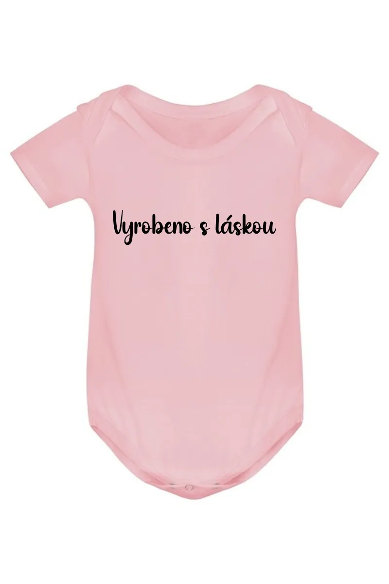 Kojenecké body - VYROBENO S LÁSKOU