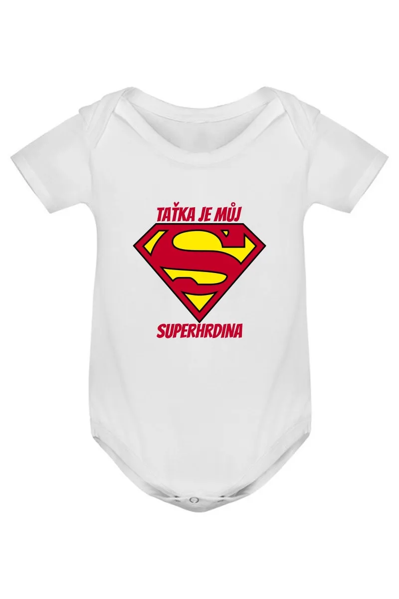 Kojenecké body - TAŤKA JE MŮJ SUPERHRDINA Kojenecké body - TAŤKA JE MŮJ SUPERHRDINA