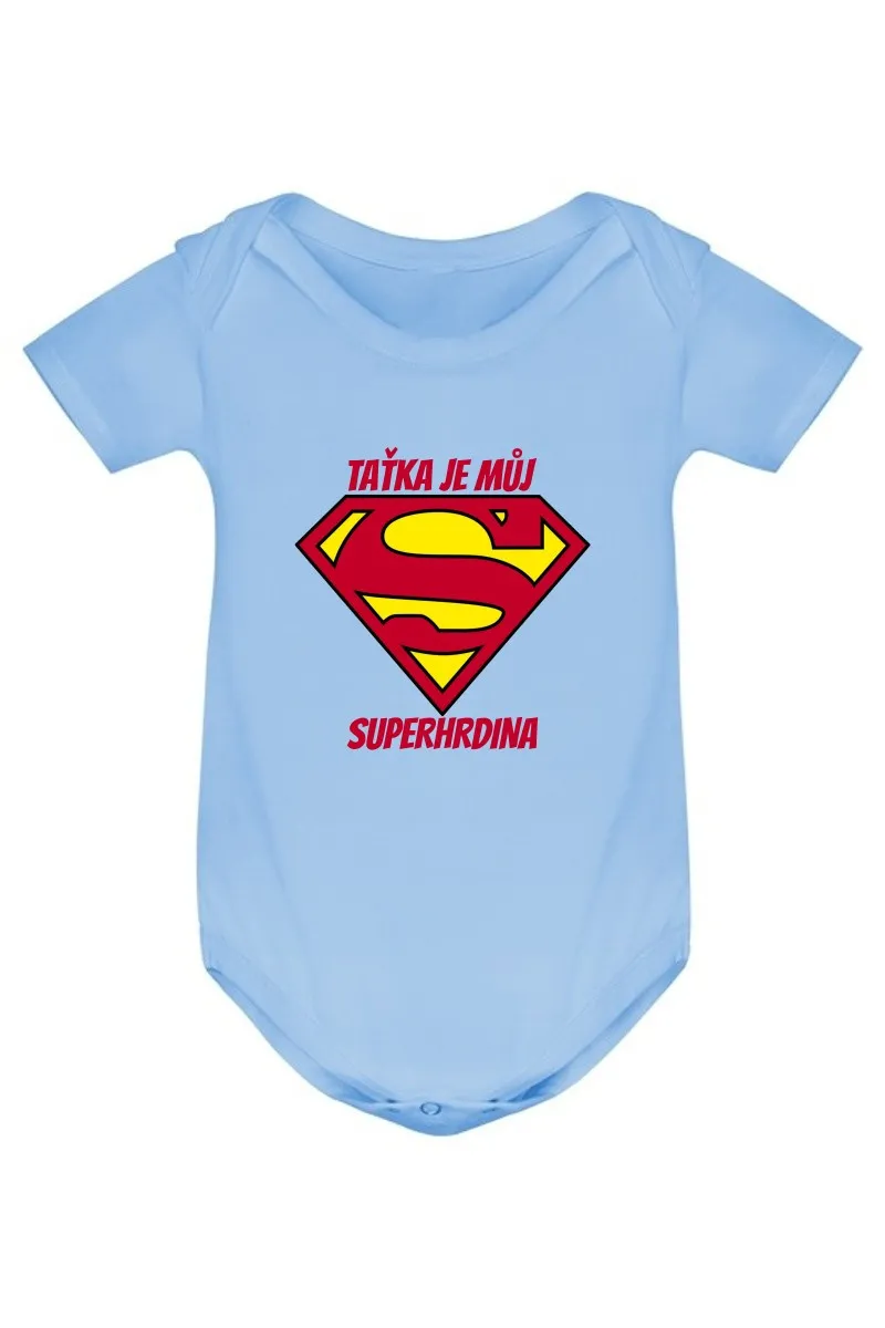 Kojenecké body - TAŤKA JE MŮJ SUPERHRDINA Kojenecké body - TAŤKA JE MŮJ SUPERHRDINA