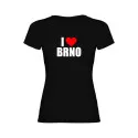 Dámské tričko - I LOVE BRNO