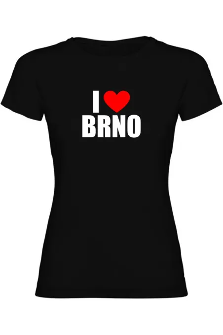 Dámské tričko - I LOVE BRNO