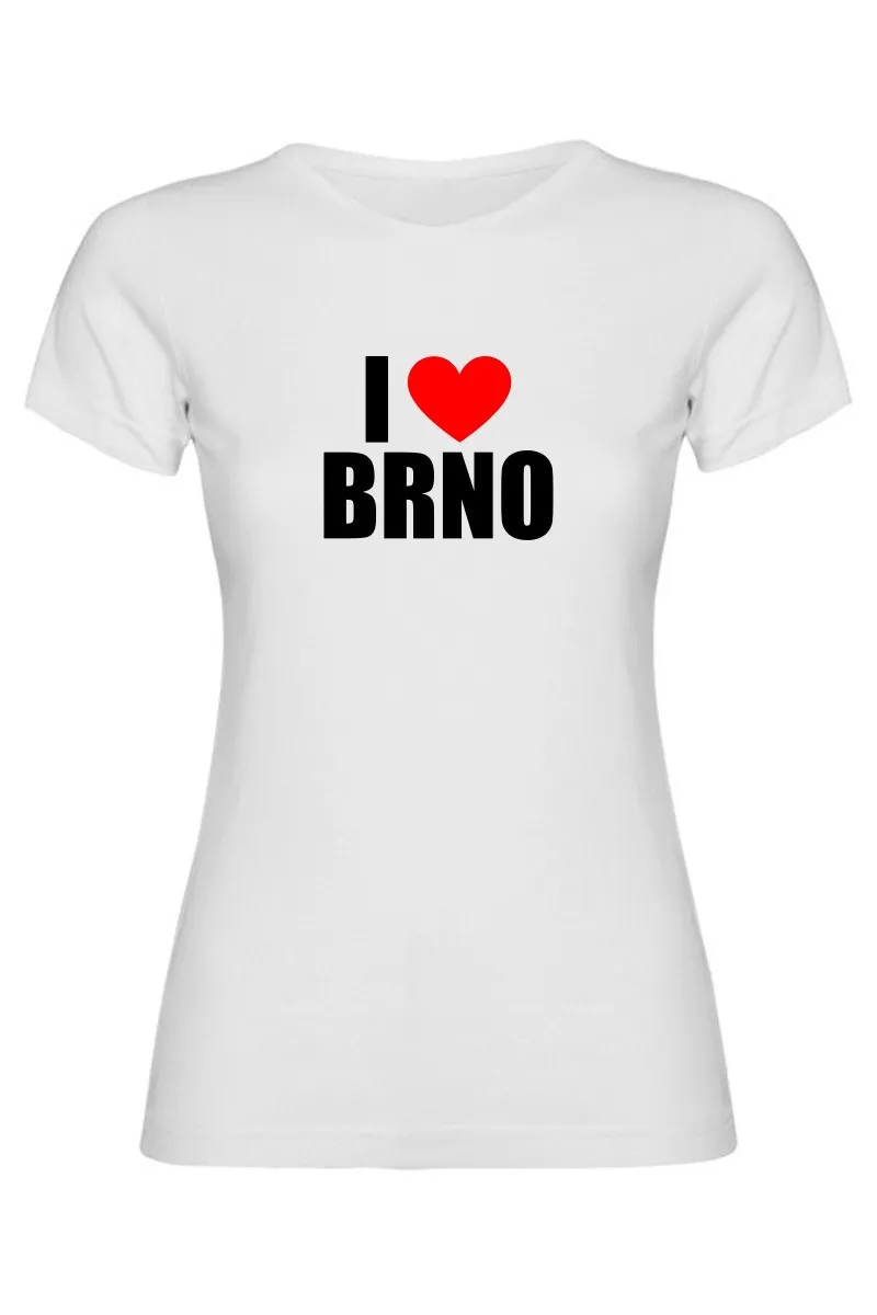 Dámské tričko - I LOVE BRNO Dámské tričko - I LOVE BRNO