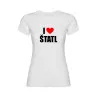Dámské tričko - I LOVE ŠTATL