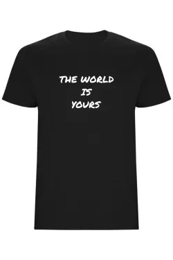 Pánské tričko - THE WORLD IS YOURS