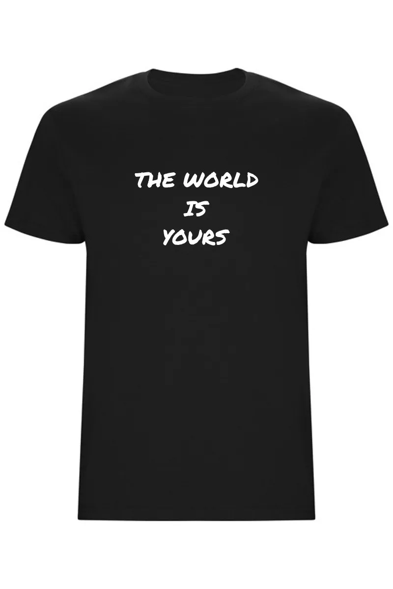 Pánské tričko - THE WORLD IS YOURS Pánské tričko - THE WORLD IS YOURS