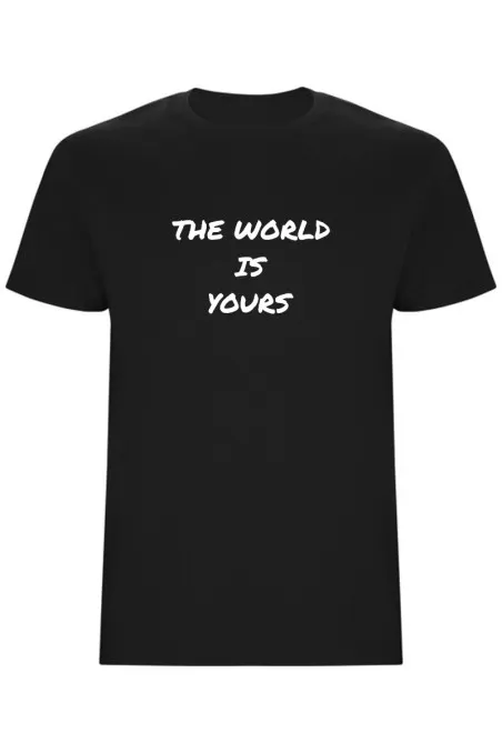 Pánské tričko - THE WORLD IS YOURS