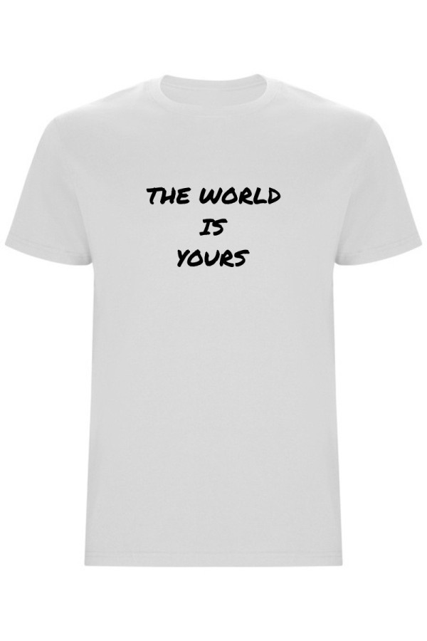 Pánské tričko - THE WORLD IS YOURS