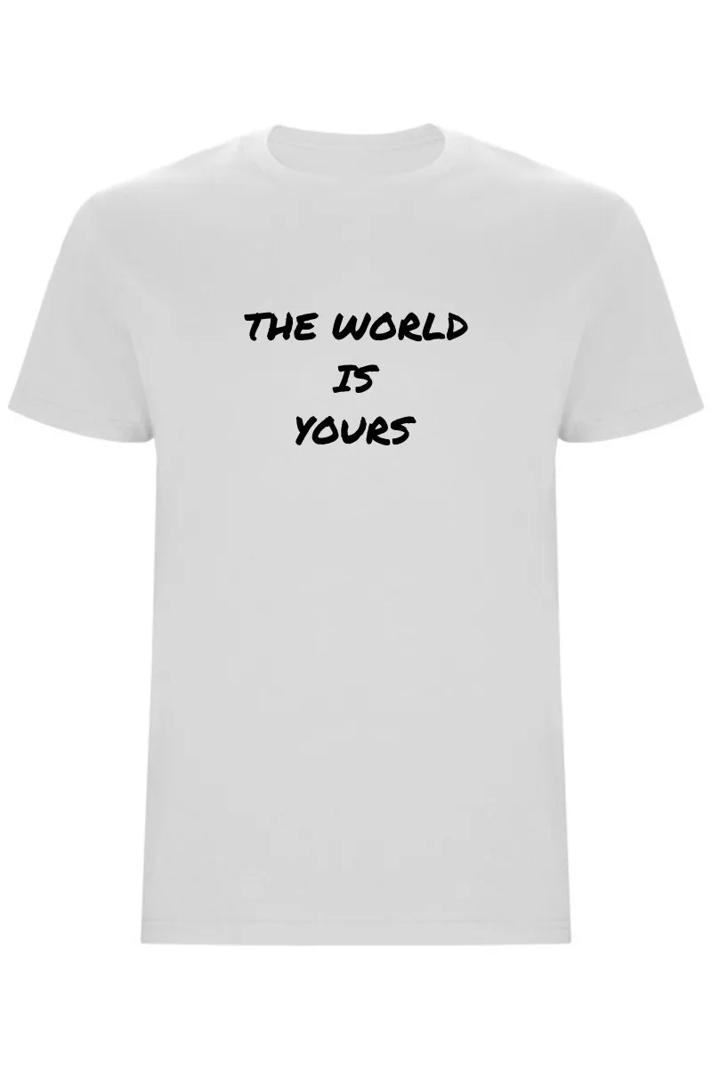 Pánské tričko - THE WORLD IS YOURS Pánské tričko - THE WORLD IS YOURS