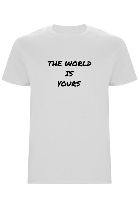 Pánské tričko - THE WORLD IS YOURS