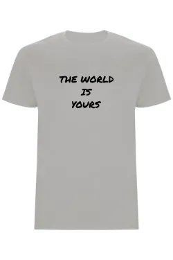 Pánské tričko - THE WORLD IS YOURS