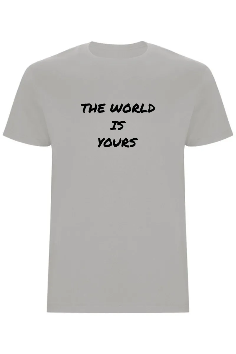 Pánské tričko - THE WORLD IS YOURS