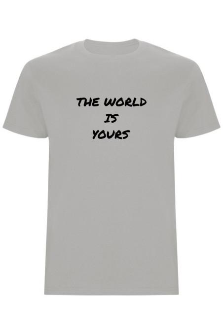 Pánské tričko - THE WORLD IS YOURS