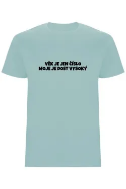 Pánské tričko - VĚK JE JEN ČÍSLO
