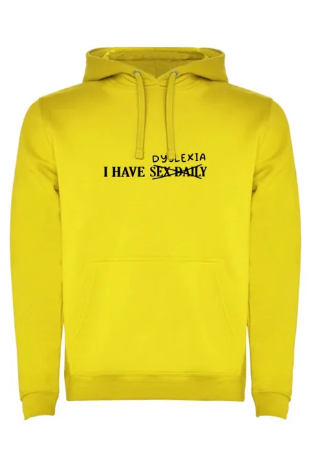 Mikina s kapucí - I HAVE SEX DAILY