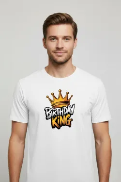 Pánské tričko - BIRTHDY KING