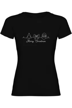 Dámské tričko - MERRY CHRISTMAS