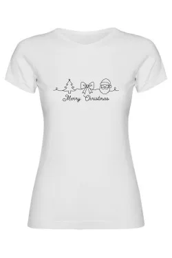 Dámské tričko - MERRY CHRISTMAS