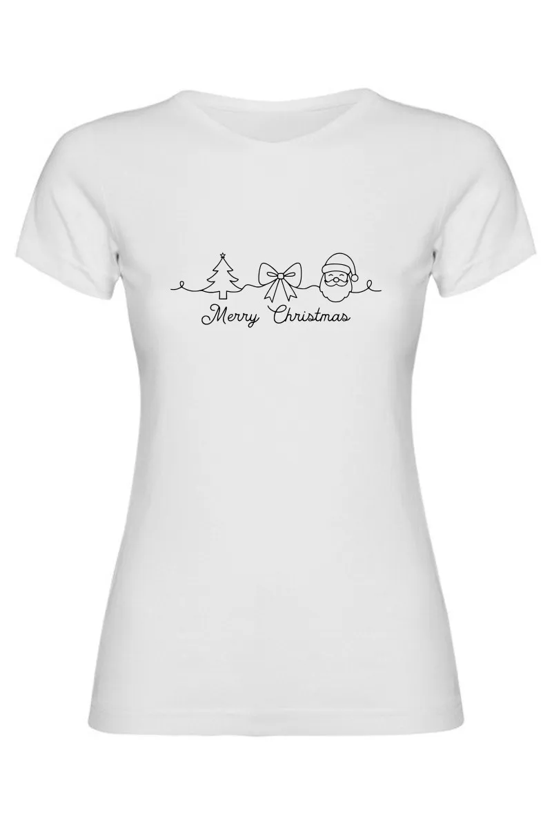 Dámské tričko - MERRY CHRISTMAS