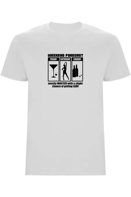 Pánské tričko-WEEKEND FORECAST