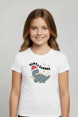 Dívčí tričko - SANTA SAURUS