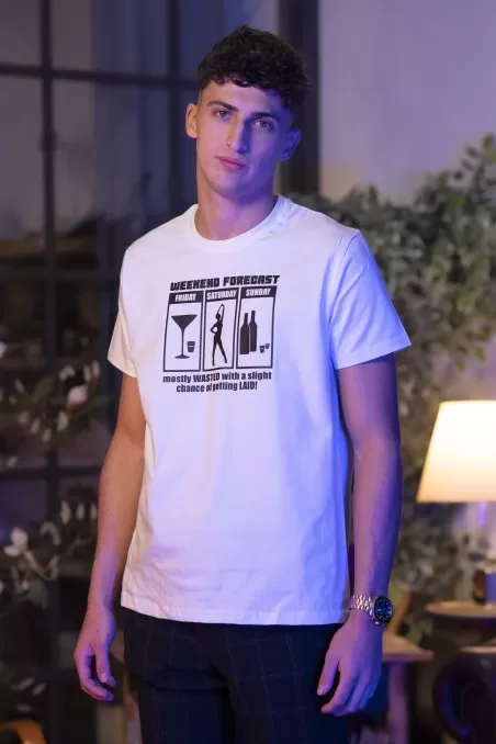 Pánské tričko-WEEKEND FORECAST