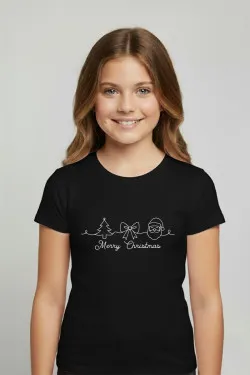 Dívčí tričko - MERRY CHRISTMAS