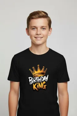Chlapecké tričko – BIRTHDAY KING