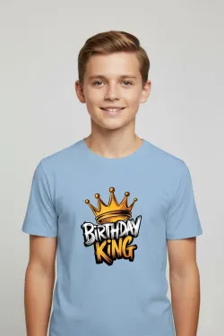 Chlapecké tričko – BIRTHDAY KING