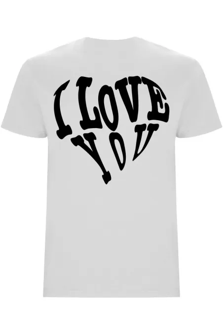 Pánské tričko-I LOVE YOU
