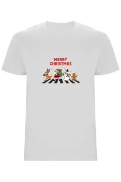 Pánské tričko - MERRY CHRISTMAS PŘECHOD