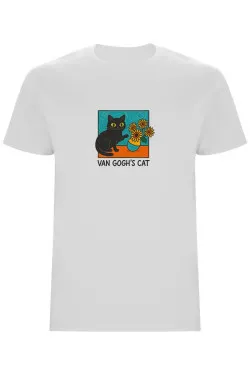 Pánské tričko - VAN GOGH'S CAT