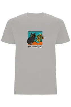 Pánské tričko - VAN GOGH'S CAT