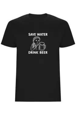 Pánské tričko - SAVE WATER, DRINK BEER