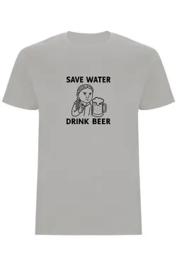Pánské tričko - SAVE WATER, DRINK BEER