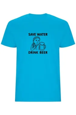 Pánské tričko - SAVE WATER, DRINK BEER