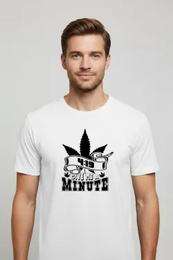 Pánské tričko - MARIHUANA POTISK