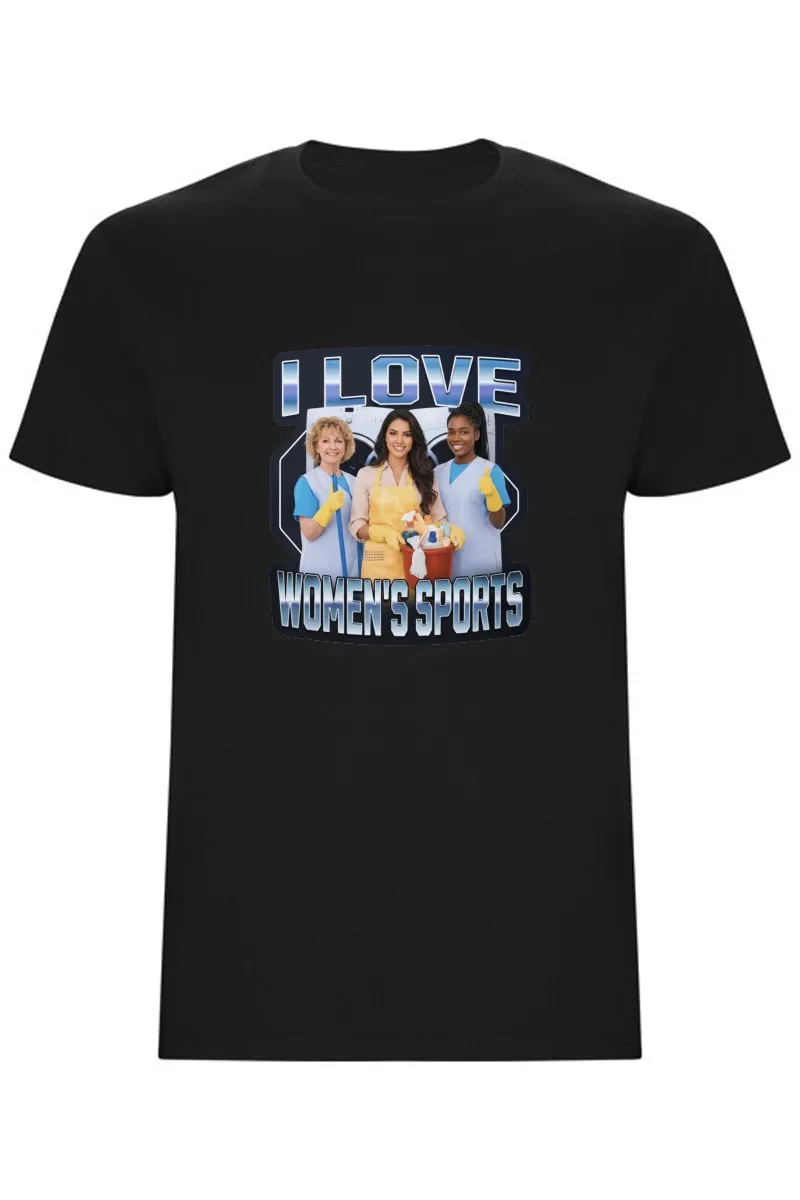 Pánské tričko - I LOVE WOMEN'S SPORTS Pánské tričko - I LOVE WOMEN'S SPORTS