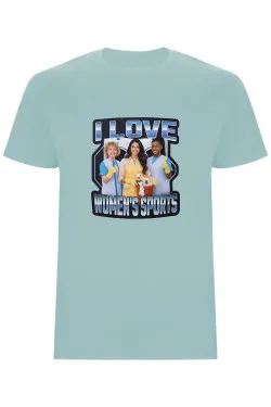 Pánské tričko - I LOVE WOMEN'S SPORTS